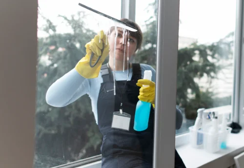 Nettoyage de vitres intérieures et extérieures à Sainte-Barbe